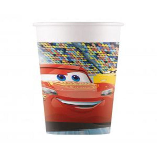 Picture of CARS 3 PAPER CUPS 200ML - 8 PACK